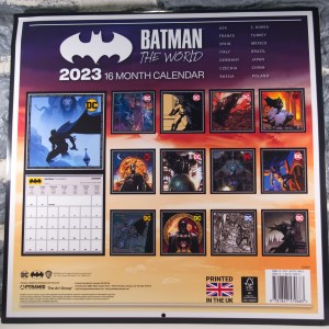 Batman - The World - 2023 16 Month Calendar (02)